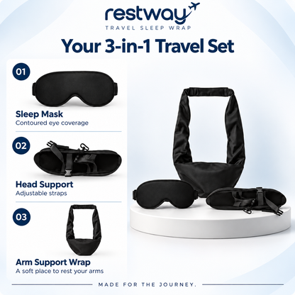 RESTWAY™ First Class 3-in-1 Travel Sleep Set